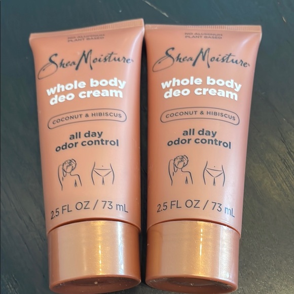 SHEA MOISTURE Coconut & Hibiscus Cream Whole Body Deodorant 2.5 FZ 2 pack - Picture 1 of 2